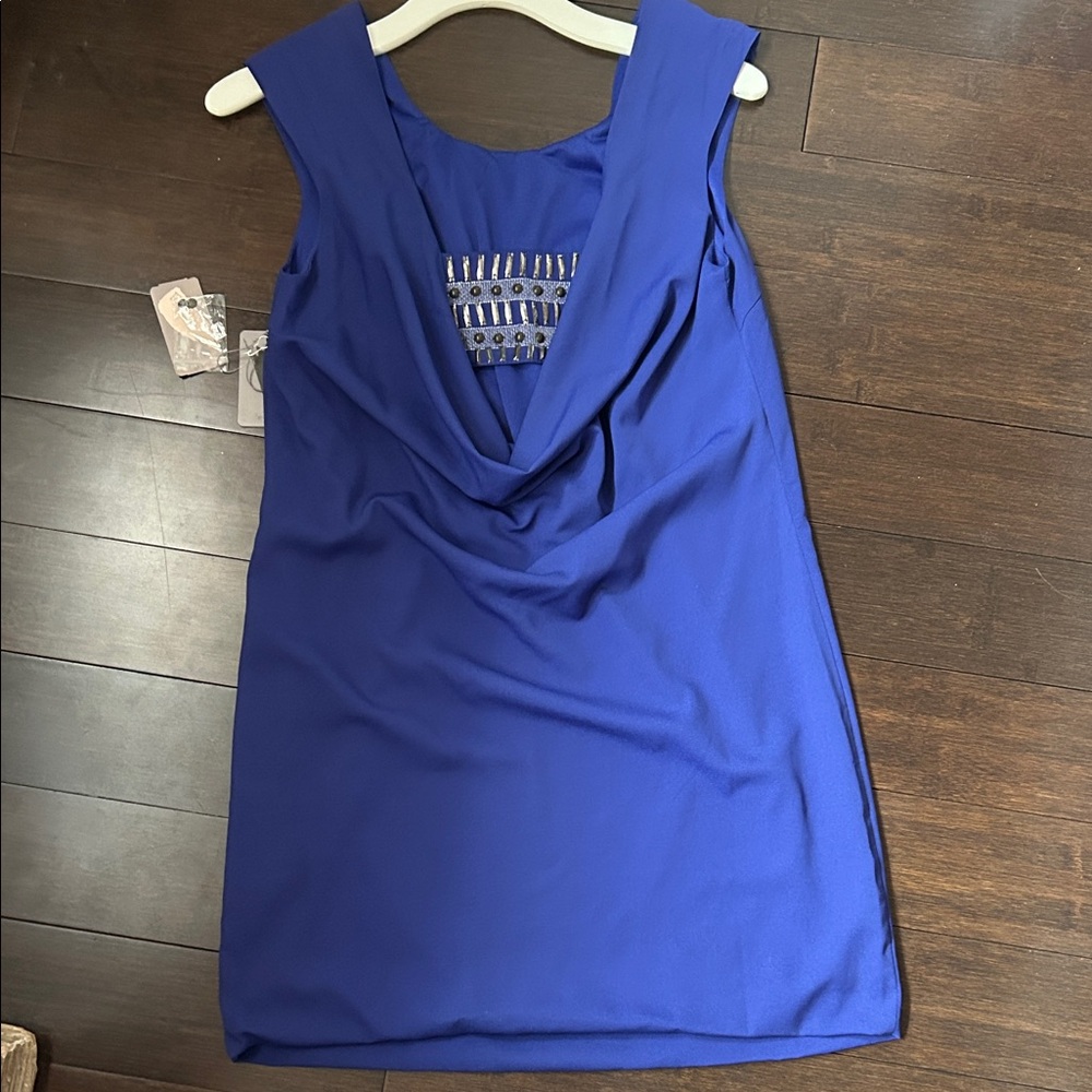 Forever 21 Royal Blue Mini Dress - Picture 3 of 3